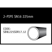 Marley Polyethylene J-Pipe 225mm SN16 - SBW.225SDR17.12